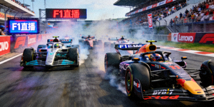 F1赛车比赛直播 - 方程式赛车竞速画面